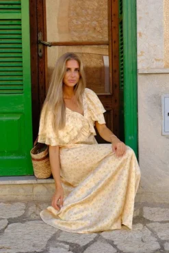 Marthaic Maxi Dress A23935*BYIC Discount