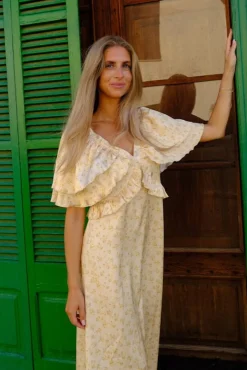 Marthaic Maxi Dress A23935*BYIC Discount