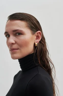 Second Female Matima T-Neck Tee 55201< Bluser & Skjorter