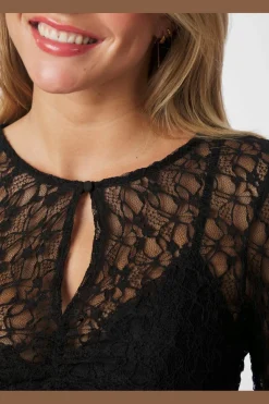 Matria Lace Blouse 166073*Neo Noir Online