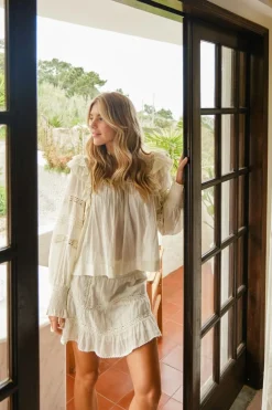 Mauri S Voile Blouse 164698*Neo Noir New