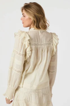 Mauri S Voile Blouse 164698*Neo Noir New