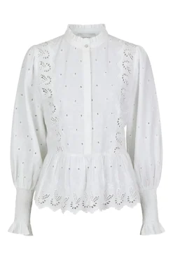 Maviana Emb Blouse*Neo Noir Discount