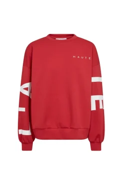 Haute L'Amitié Maxi Split Logo Sweat HL10413< Sweatsæt & Comfy Wear|Bluser & Skjorter