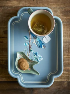 Meggie Fad, Blå, MDF 82072761*Bloomingville Hot