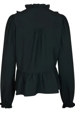 Neo Noir Melfy Structure Blouse 166695< Bluser & Skjorter