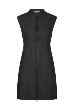 Neo Noir Melville Herringbone Dress 166190< Kjoler|Ammevenligt Tøj