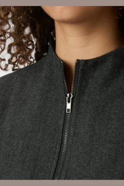 Neo Noir Melville Herringbone Dress 166190< Kjoler|Ammevenligt Tøj