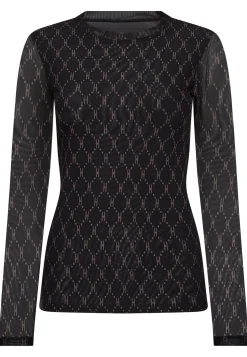 Hype The Detail Mesh Blouse 320-15< Bluser & Skjorter