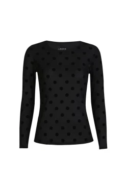 Liberte Mesh Ls Tshirt 22065< Bluser & Skjorter