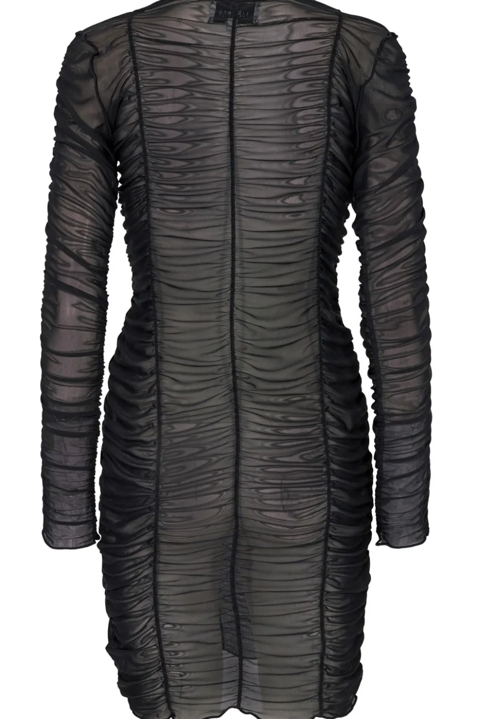 Mesh LS Wrinkel Dress*Liberte Outlet