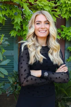 Liberte Mesh-Ls-Tshirt 22065< Bluser & Skjorter