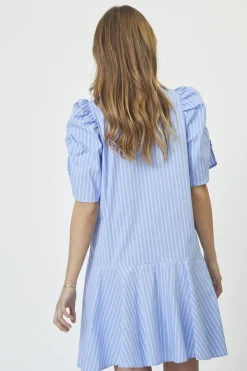 Co´Couture Micacc Stripe Ss Shirt Dress 36551< Bluser & Skjorter|Ammevenligt Tøj