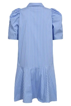 Co´Couture Micacc Stripe Ss Shirt Dress 36551< Bluser & Skjorter|Ammevenligt Tøj