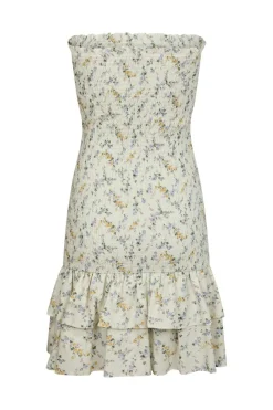 Neo Noir Mikka Smock Print Dress 164929< Kjoler