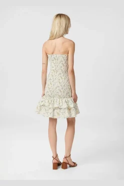 Neo Noir Mikka Smock Print Dress 164929< Kjoler