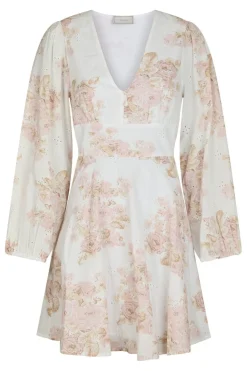 Milly Emb Rose Dress 165099*Neo Noir Clearance