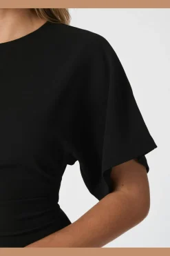 Neo Noir Miloine Drape Dress 166132< Kjoler