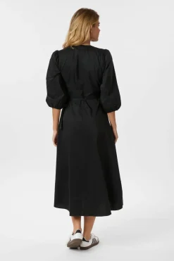 Neo Noir Minga Poplin Dress 165266< Kjoler