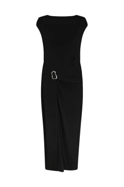 Minja Drapy Dress 165728*Neo Noir Outlet