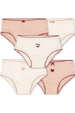 Minna 5 Pack Girl Underpants Gots Ks102816*Konges Sløjd Sale