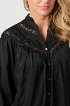 Minnie Deco Blouse 163724*Neo Noir Hot