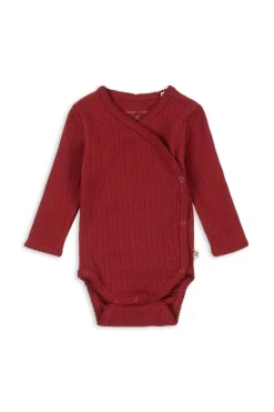 Konges Sløjd Minnie Newborn Body Gots Ks104377<Børn Bodystockings