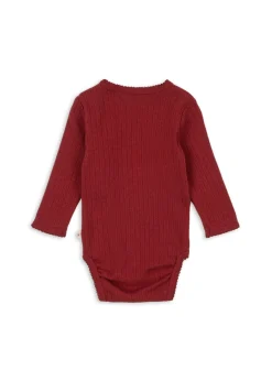 Konges Sløjd Minnie Newborn Body Gots Ks104377<Børn Bodystockings