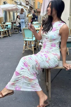 BYIC Miraic Mesh Dress A23631< Kjoler