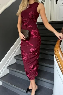 BYIC Miraic Mesh Dress A23766< Kjoler