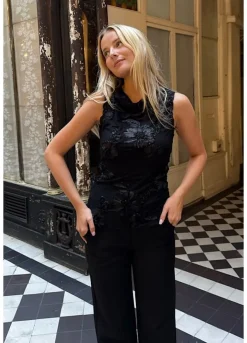 Miraic Mesh Top A23927*BYIC Discount