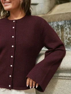 Neo Noir Mixie Knit Cardigan 164837< Cardigans|Ammevenligt Tøj