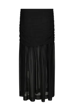 Neo Noir Mori Layered Skirt 166934< Nederdele
