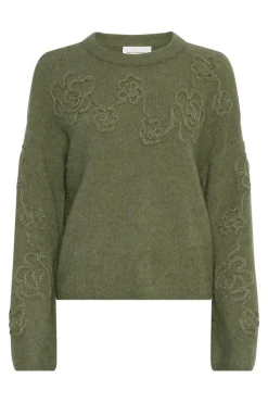 Moss Copenhagen Mschmiabelle Hope Pullover Emb 19400< Strik|Bluser & Skjorter