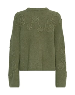 Moss Copenhagen Mschmiabelle Hope Pullover Emb 19400< Strik|Bluser & Skjorter