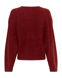 Moss Copenhagen Mschzinelle Hope Wrap Pullover 18469< Strik|Bluser & Skjorter