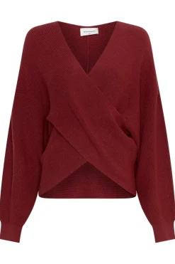 MSCH Copenhagen Mschzinelle Rachelle Wrap Pullover 19534< Strik|Bluser & Skjorter
