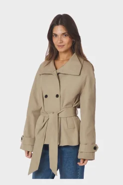 Neo Noir Munet Trench Jacket 167384< Overtøj & Jakker