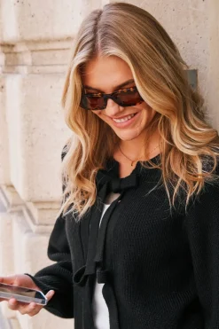 Neo Noir Muscado Knit Cardigan< Cardigans|Ammevenligt Tøj