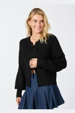 Neo Noir Muscado Knit Cardigan< Cardigans|Ammevenligt Tøj