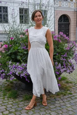 Neo Noir Myrna Dot Dress 166384< Kjoler