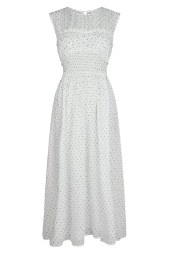 Neo Noir Myrna Dot Dress 166384< Kjoler