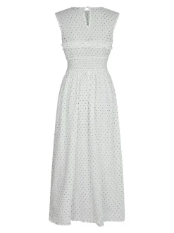 Neo Noir Myrna Dot Dress 166384< Kjoler