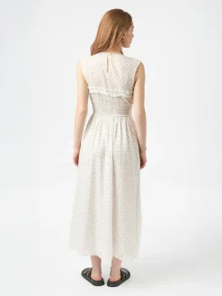 Neo Noir Myrna Dot Dress 166384< Kjoler