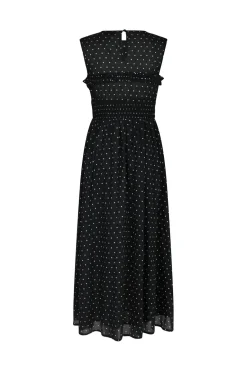 Neo Noir Myrna Dot Dress 166384< Kjoler