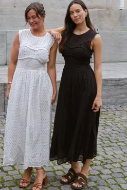 Neo Noir Myrna S Voile Dress 166127< Kjoler