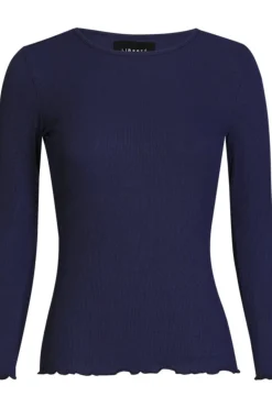 Natalia Ls Round Neck Blouse 9914*Liberte Best