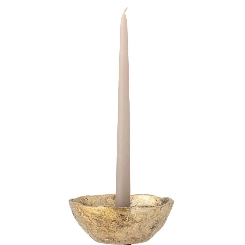 Bloomingville Nataline Lysestage, Guld, Aluminium 82068416< Dekoration Til Hjemmet