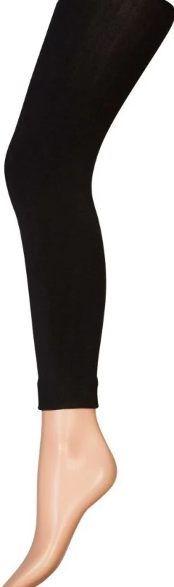 Liberte Natja Legging (Fleece)- Black< Bukser, Jeans & Leggings