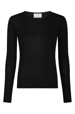 Neo Noir Nella Fine Rib Blouse 167271< Bluser & Skjorter